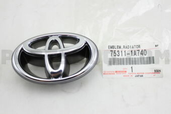 753111A740 EMBLEM, RADIATOR GRILLE (OR FRONT 