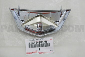 7531120550 EMBLEM, RADIATOR GRILLE (OR FRONT 