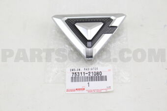 7531121080 EMBLEM, RADIATOR GRILLE (OR FRONT 