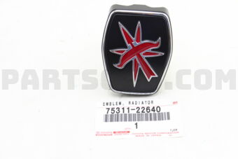 7531122640 EMBLEM, RADIATOR GRILLE (OR FRONT 
