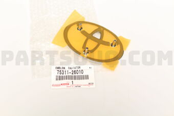7531126010 EMBLEM, RADIATOR GRILLE (OR FRONT 