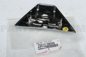 7531128200 EMBLEM, RADIATOR GRILLE (OR FRONT PANEL)