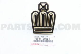 7531130221 EMBLEM, RADIATOR GRILLE (OR FRONT 