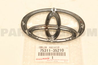 7531135210 EMBLEM, RADIATOR GRILLE (OR FRONT 