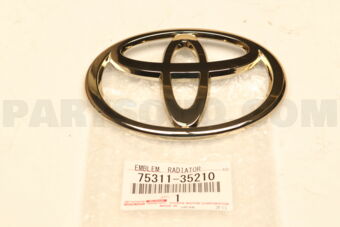 7531135210 EMBLEM, RADIATOR GRILLE (OR FRONT 