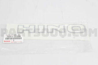 7531137200 PLATE, FR NAME, NO.1