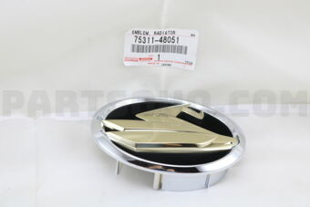 7531148051 EMBLEM, RADIATOR GRILLE (OR FRONT 