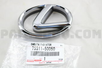 7531150050 EMBLEM, RADIATOR GRILLE (OR FRONT PANEL)