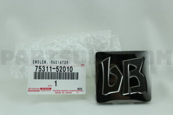 7531152010 EMBLEM, RADIATOR GRILLE (OR FRONT 