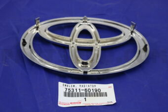 7531160190 EMBLEM, RADIATOR GRILLE (OR FRONT 