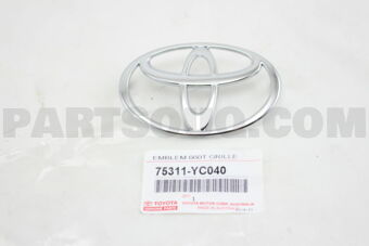 75311YC040 EMBLEM,RAD GRILLE