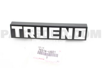 7531412021 EMBLEM, FRONT BUMPER