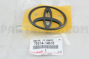 7531414010 EMBLEM, FRONT BUMPER