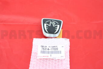 7531417020 EMBLEM, FRONT BUMPER