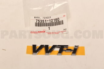 7535112160 Toyota EMBLEM, FRONT FENDER