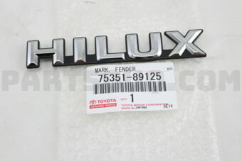 7535189125 MARK, FENDER