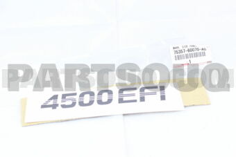 7535760070A0 Toyota MARK, SIDE PANEL, NO.2