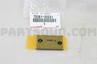 7536130291 PLATE, FRONT FENDER NAME, NO.1
