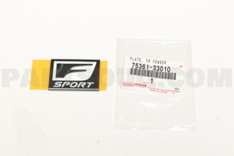 7536133010 PLATE  FR FENDER