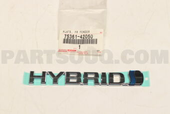 7536142050 PLATE  FR FENDER