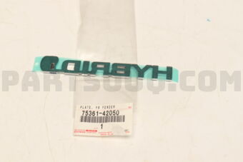 7536142050 PLATE  FR FENDER