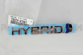 7537447061 EMBLEM, SIDE PANEL
