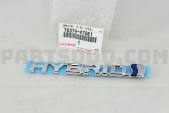 7537447061 EMBLEM, SIDE PANEL