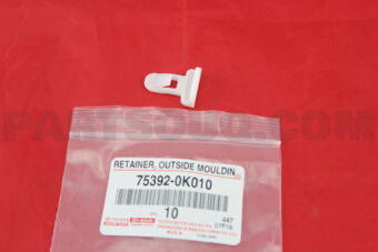 753920K010 RETAINER, FRONT SPOILER