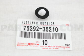 7539235210 RETAINER, OUTSIDE MOULDING