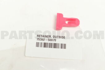 7539250070 RETAINER, FRONT SPOILER, NO.1