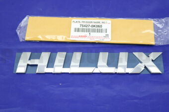 754270K060 PLATE  FR DOOR NAME
