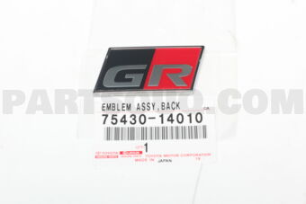 7543014010 EMBLEM ASSY, BACK