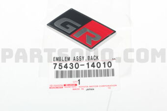 7543014010 EMBLEM ASSY, BACK