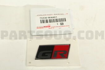 75430WAA01 EMBLEM ASSY, BACK