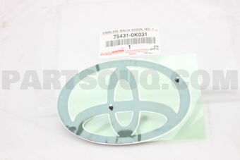 754310K031 EMBLEM, BACK DOOR, NO.1