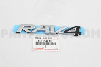 7543142100 EMBLEM, BACK DOOR, NO.1