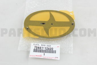 7544112A20 EMBLEM, SYMBOL