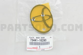 7544116290 EMBLEM, BACK DOOR, NO.1