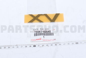 7544160540 Toyota PLATE, BACK DOOR NAME