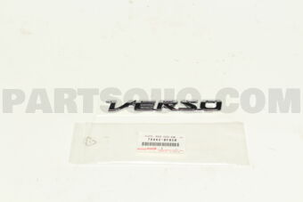 754420F020 PLATE, BACK DOOR NAME, NO.2