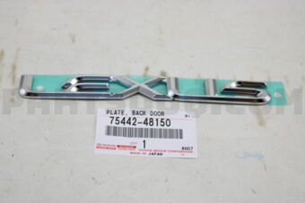 7544248150 PLATE  BACK DOOR
