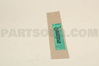 7544326180 PLATE  BACK DOOR