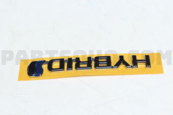 75443F4021 PLATE, LUGGAGE COMPT