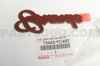 75443YC480 PLATE,LUG COMP DR