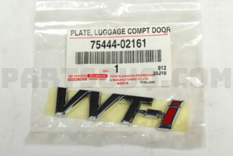 7544402161 EMBLEM, FRONT FENDER