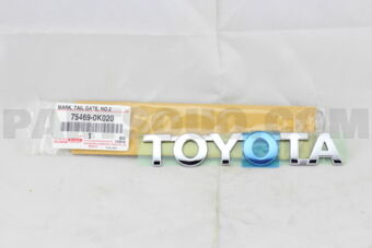 754690K020 MARK, TAIL GATE, NO.2
