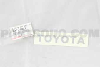 7547136021 PLATE, REAR NAME, NO.1