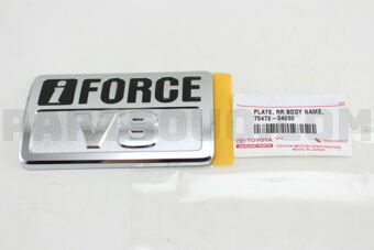 7547234030 PLATE, FRONT FENDER, RH