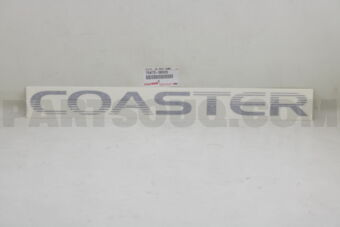 7547236020 PLATE, REAR NAME, NO.2 (MODEL MARK