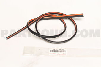 7553128040 MOULDING, WINDSHIELD, OUTER UPPER